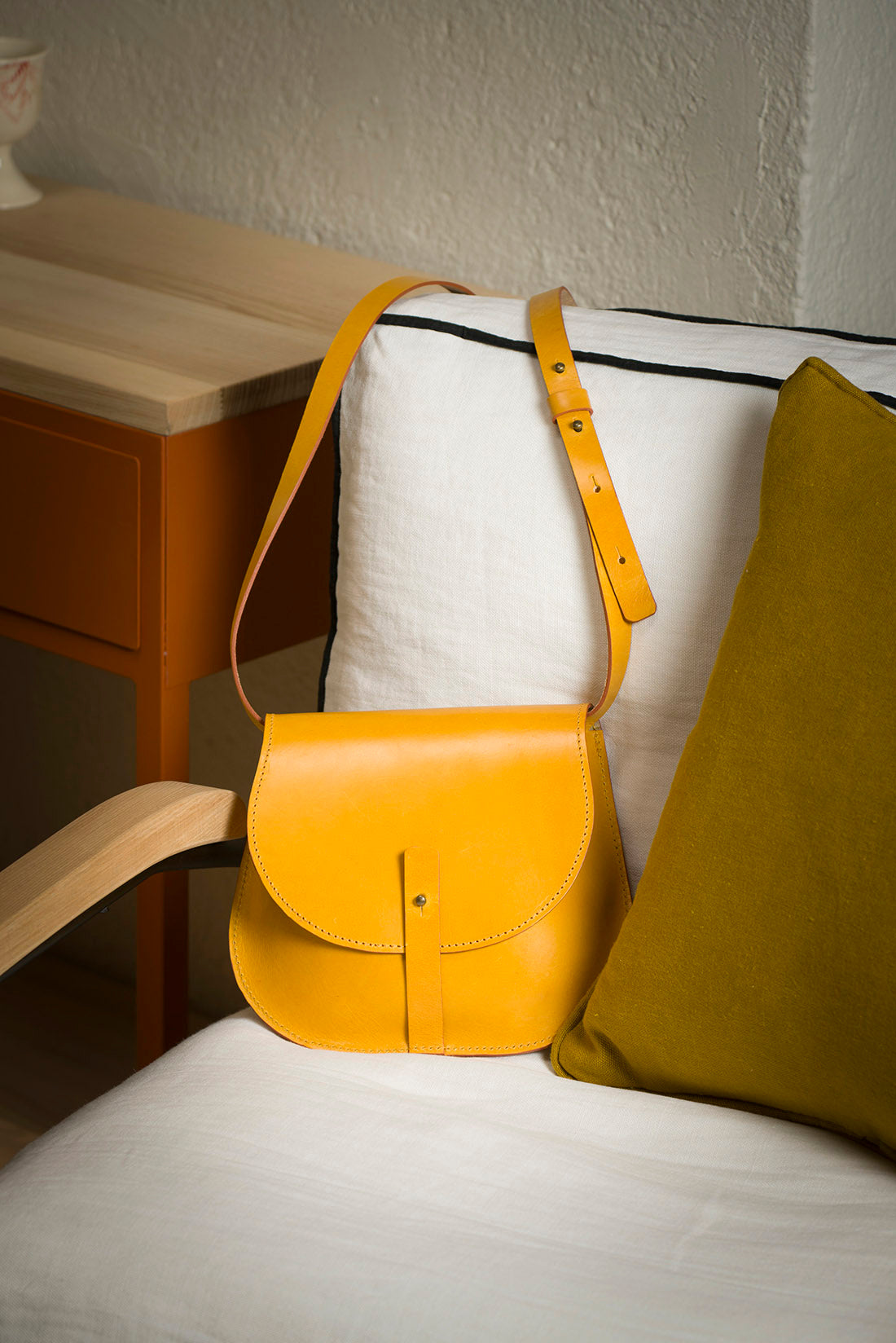 Eidra Yellow Handbag
