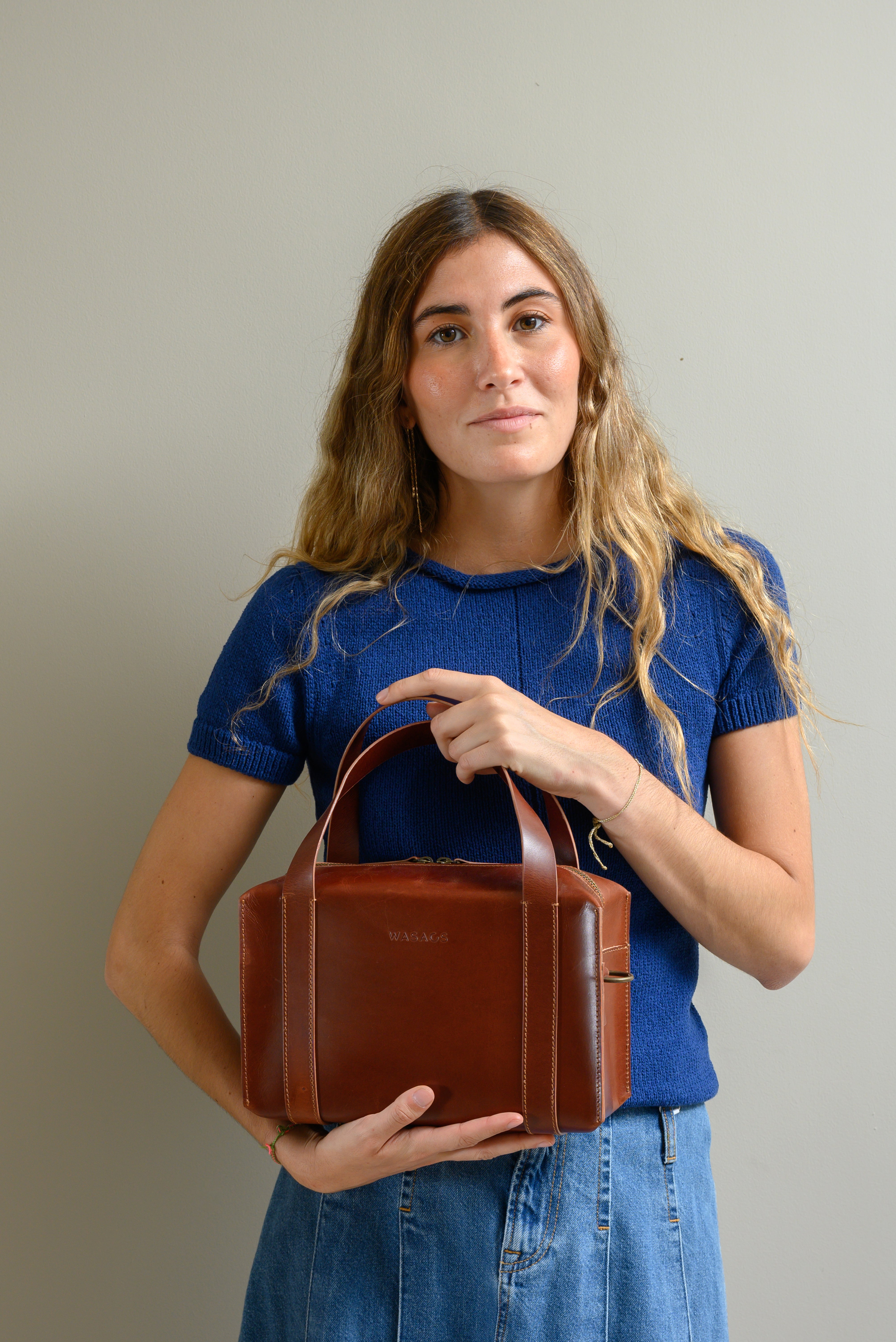 Bolso Aurelie Tabaco