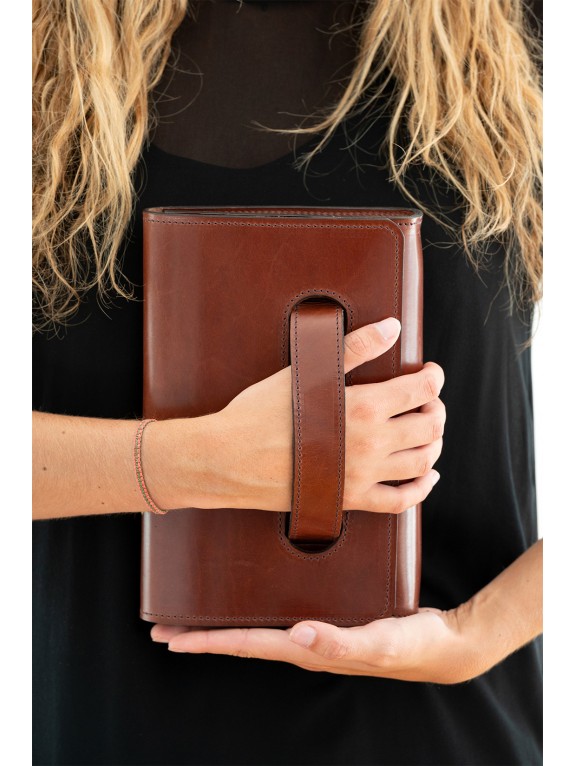 Bolso Manon Tabaco - Piel artesana | WASACS