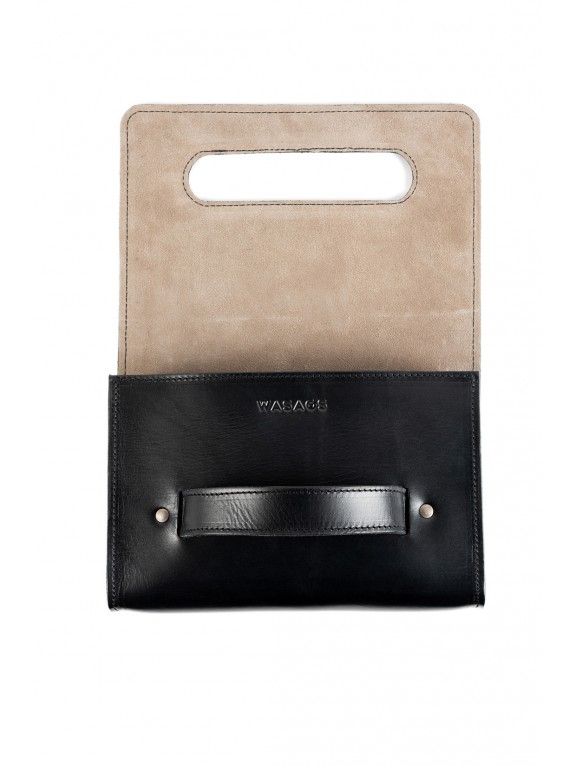 Bolso Manon Negro - Piel artesana | WASACS