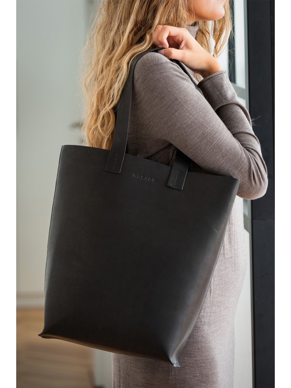 Bolso Maxine Negro - Piel artesana | WASACS