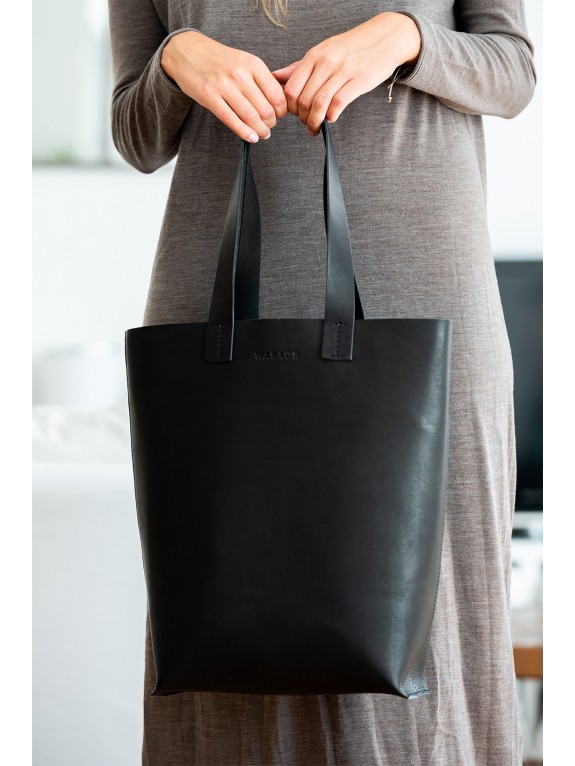 Bolso Maxine Negro - Piel artesana | WASACS
