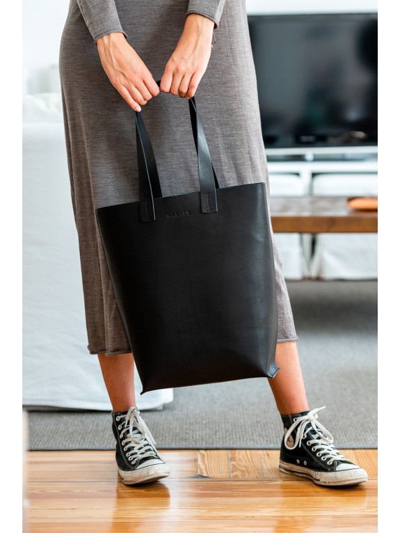 Bolso Maxine Negro - Piel artesana | WASACS
