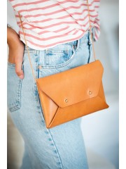 Bolso Cosette Miel - Piel artesana | WASACS