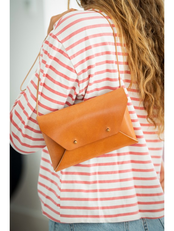 Bolso Cosette Miel - Piel artesana | WASACS