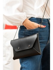 Bolso Cosette Negro - Piel artesana | WASACS