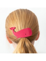 Hairclips baleine fucsia