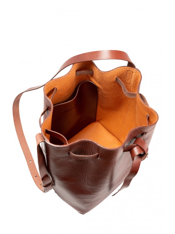 Bolso Aude Tabaco - Piel artesana | WASACS