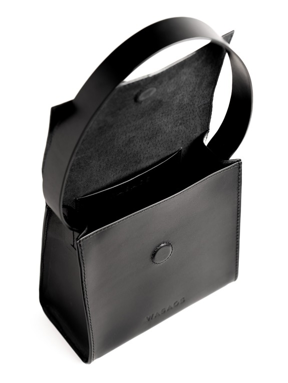 Bolso Louisa Negro - Piel artesana | WASACS