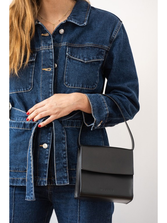 Bolso Louisa Negro - Piel artesana | WASACS