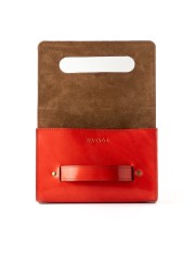 Bolso Manon Rojo - Piel Artesana | Wasacs