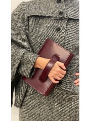 Manon Burgundy Bag - Artisan Leather | Wasacs