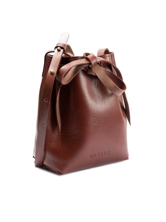 Mini Aude Handbag Tobacco - Wasacs