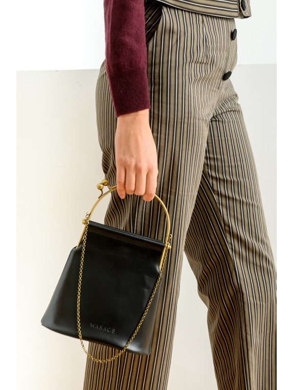 Bolso Louisa Negro - Piel artesana | WASACS