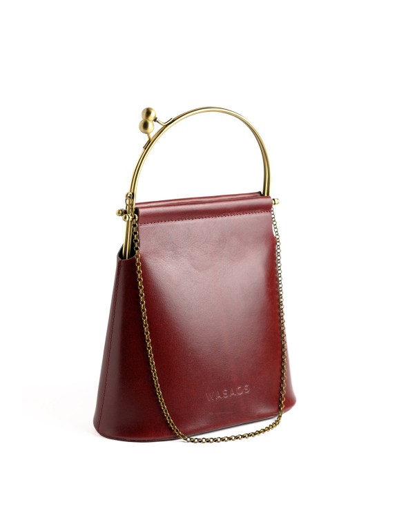 Bolso Louisa Negro - Piel artesana | WASACS