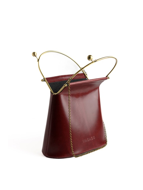 Bolso Louisa Negro - Piel artesana | WASACS