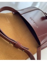 Bolso Eidra Tabaco - Piel artesana | WASACS
