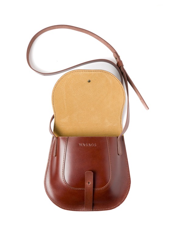 Bolso Eidra Tabaco - Piel artesana | WASACS