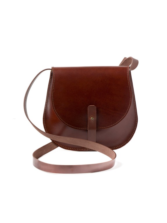 Bolso Eidra Tabaco - Piel artesana | WASACS