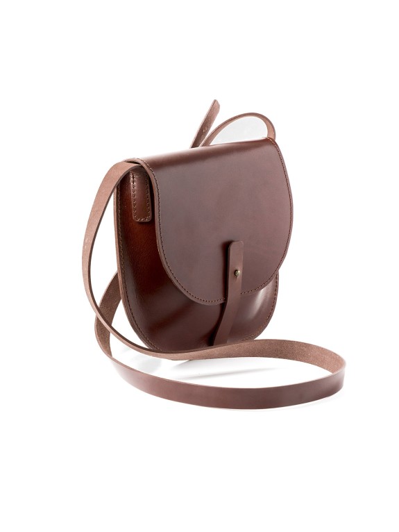 Bolso Eidra Tabaco - Piel artesana | WASACS