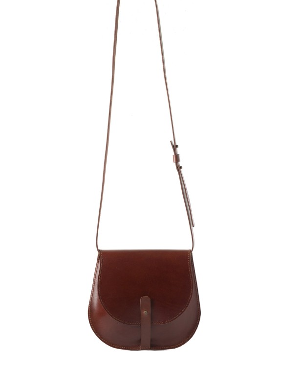 Bolso Eidra Tabaco - Piel artesana | WASACS