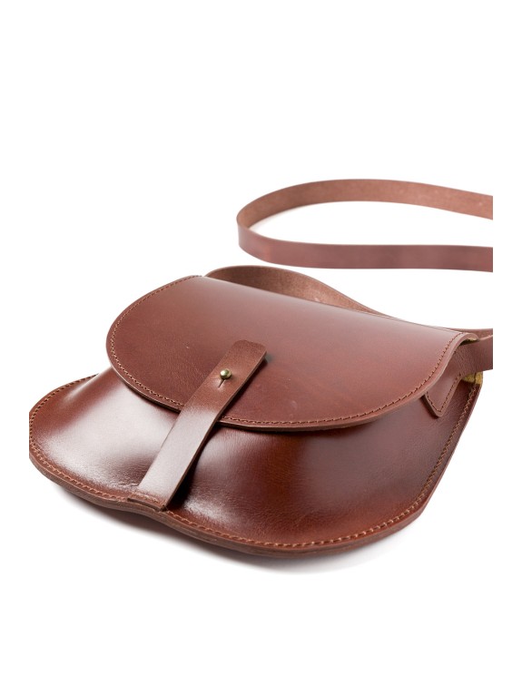 Bolso Eidra Tabaco - Piel artesana | WASACS