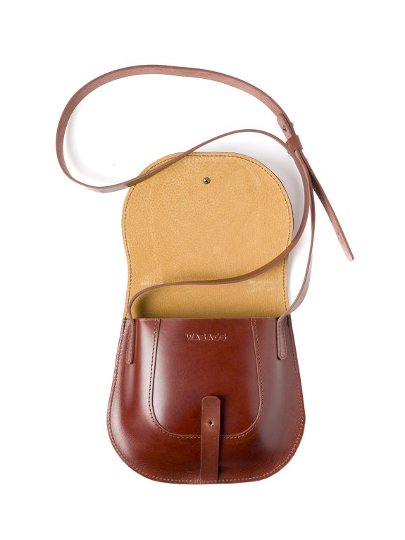 Bolso Eidra Tabaco - Piel artesana | WASACS