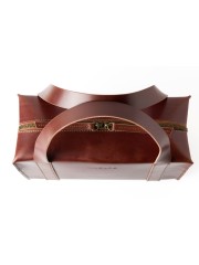 Bolso aurelie tabaco - Piel artesana | WASACS
