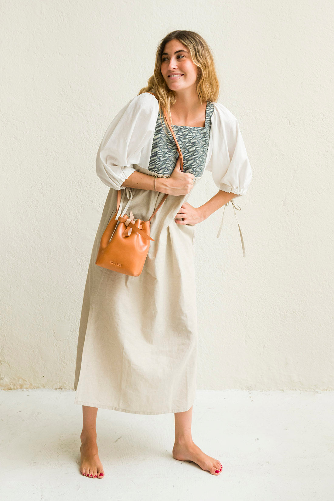 Mini Aude Honey Handbag