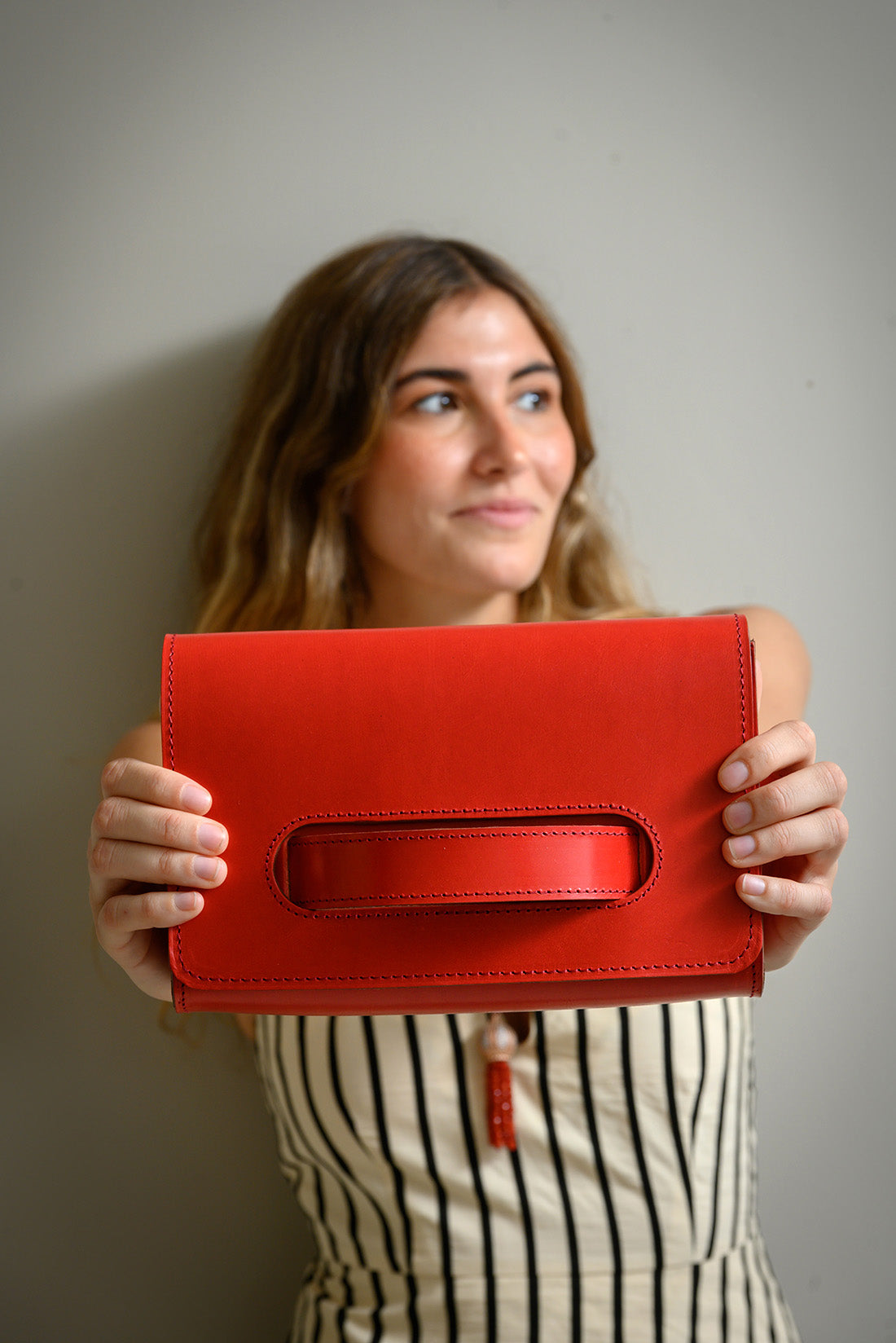 Bolso Manon Rojo